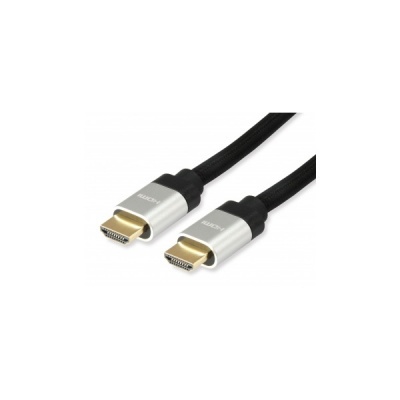 HDMI 2.1 kábel, 8K/60Hz, Ultra High Speed, aranyozott, 5 m, EQUIP