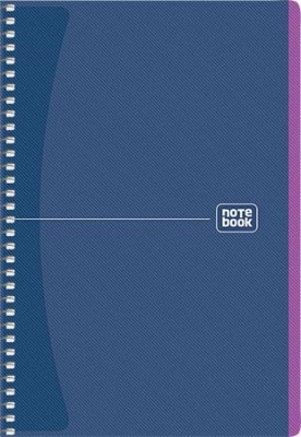 Spirálfüzet, A5, kockás, 80 lap, SHKOLYARYK "Notebook", vegyes