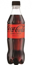 Coca-Cola 0,5l Zero DRS